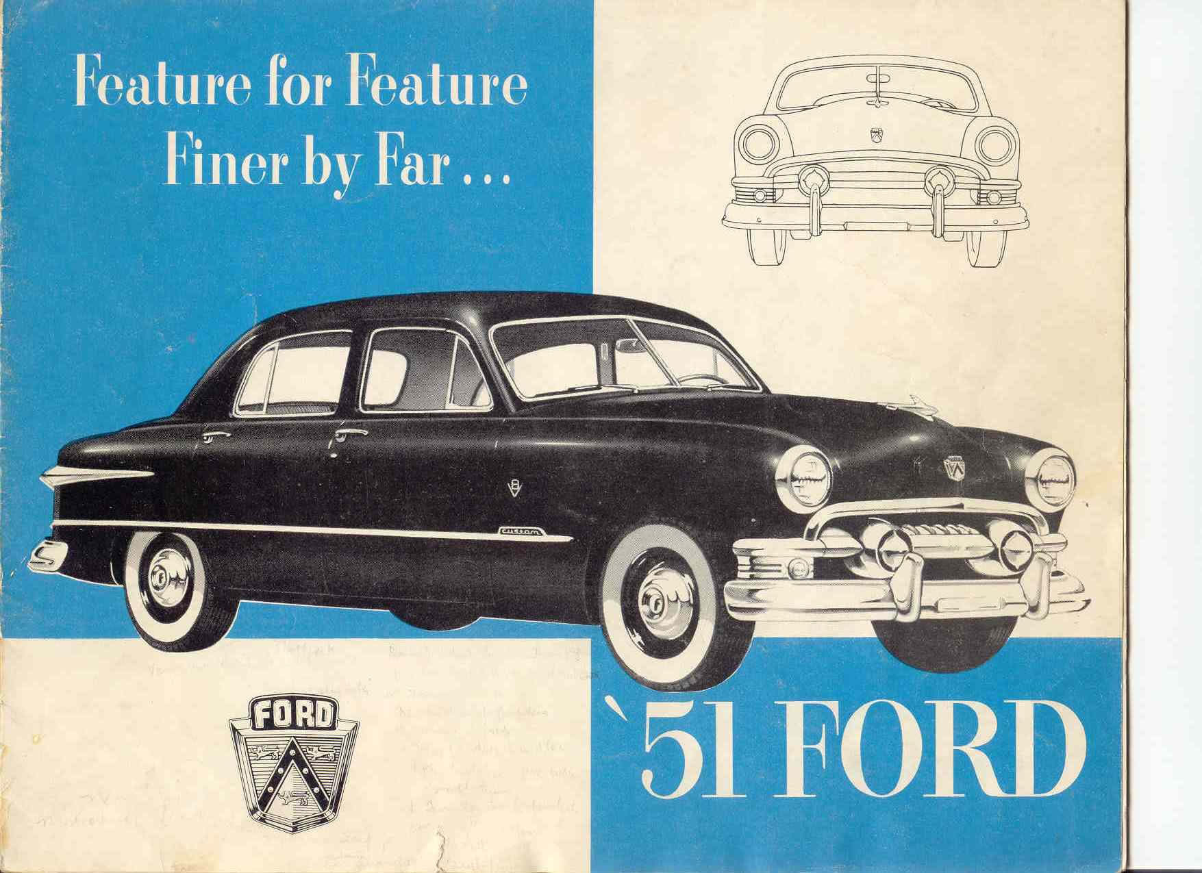 1951 Ford Foldout